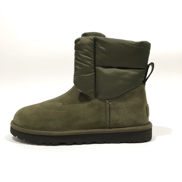 UGG CLASSIC MAXI TOGGLE BOOTS -REMOVABLE GALOSH -BURNT OLIVE GREEN -US 7 -NEW - Picture 4 of 12